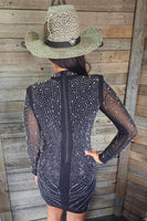 Rhinestone dress