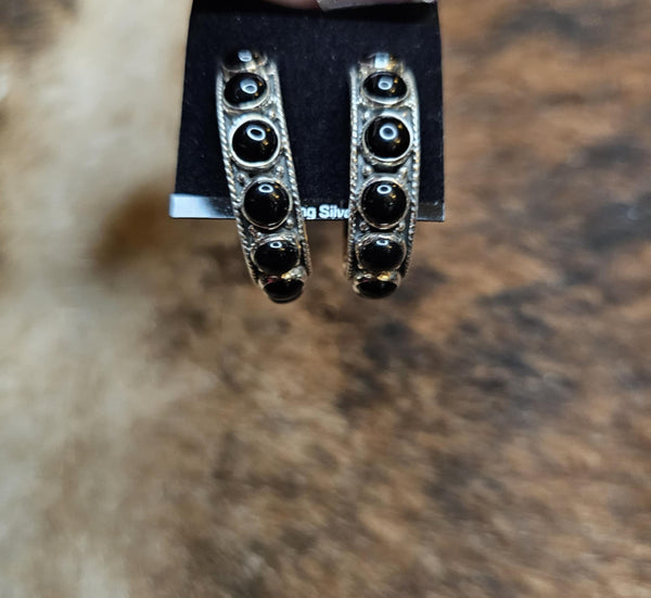 Black Onyx Earrings