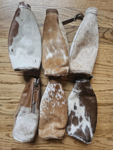 Cowhide Koozies