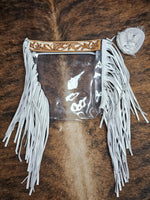 Clear Bag with Fringe