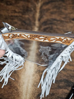 Clear Bag with Fringe