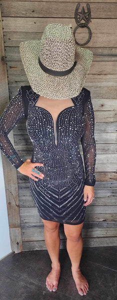 Rhinestone dress