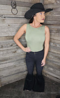Olive Body Suit