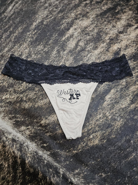 Western AF Thong