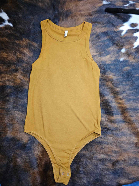Mustard Bodysuit