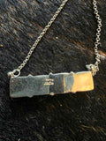 Vibrant Cotton Candy Sterling Silver Necklace – Unique Handcrafted Jewelry