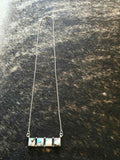 Vibrant Cotton Candy Sterling Silver Necklace – Unique Handcrafted Jewelry