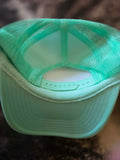 Mint "Cowgirlin'" Vintage Western Trucker Hat