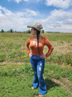V-Neck Tie Bodysuit