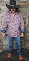 Men's Paisley Pearl Snap