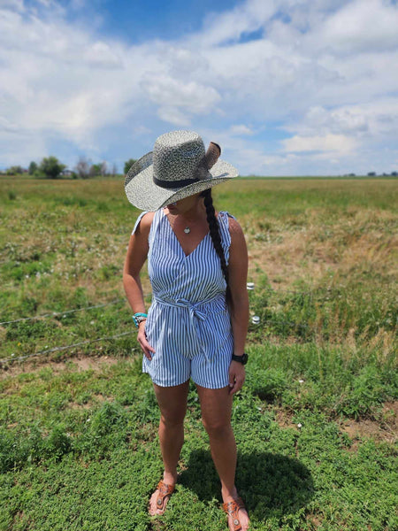 Stripe Romper