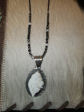 White Buffalo Bead Necklace