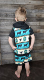 Bull Hoodie/Short Set