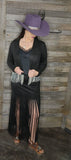 Suede Rhinestone Jacket