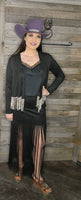 Suede Rhinestone Jacket