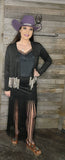 Suede Rhinestone Jacket