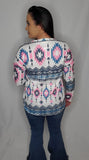 Aztec Long Sleeve Top