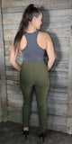 High-Rise Tie Waist Pants