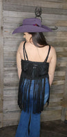 Western Crochet Fringe Top