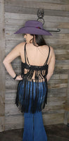 Western Crochet Fringe Top