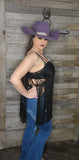 Western Crochet Fringe Top