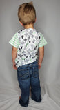 Boy Green Cactus Tee