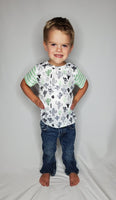 Boy Green Cactus Tee