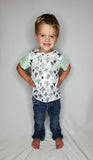 Boy Green Cactus Tee