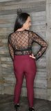 High-Rise Tie Waist Pants