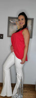 Jean Bell Essentials Ivory with Sequins