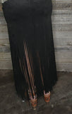 Fringe Suede Skirt