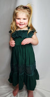 Cotton and Lace Dress