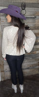 Gold/Silver Sequin Blouse
