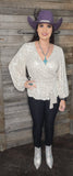 Gold/Silver Sequin Blouse