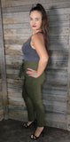 High-Rise Tie Waist Pants