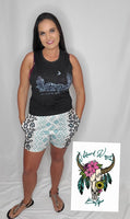 Leopard Aztec Short